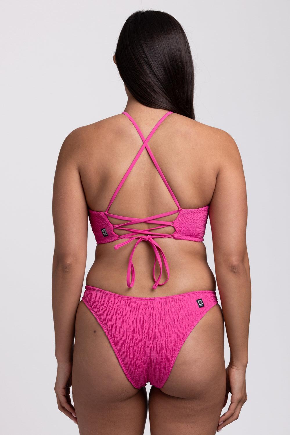 Final Sale Kelia Smocked Bikini Bottom Product Image