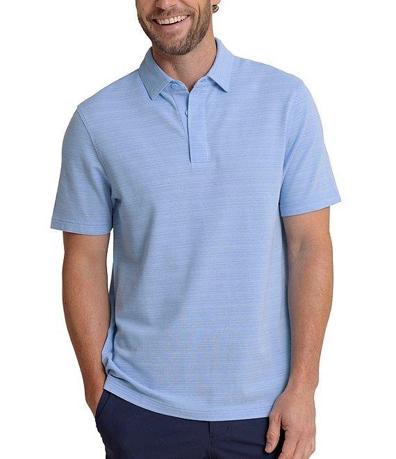 Southern Tide Woodland Covered Placket Short Sleeve Polo Shirt Product Image