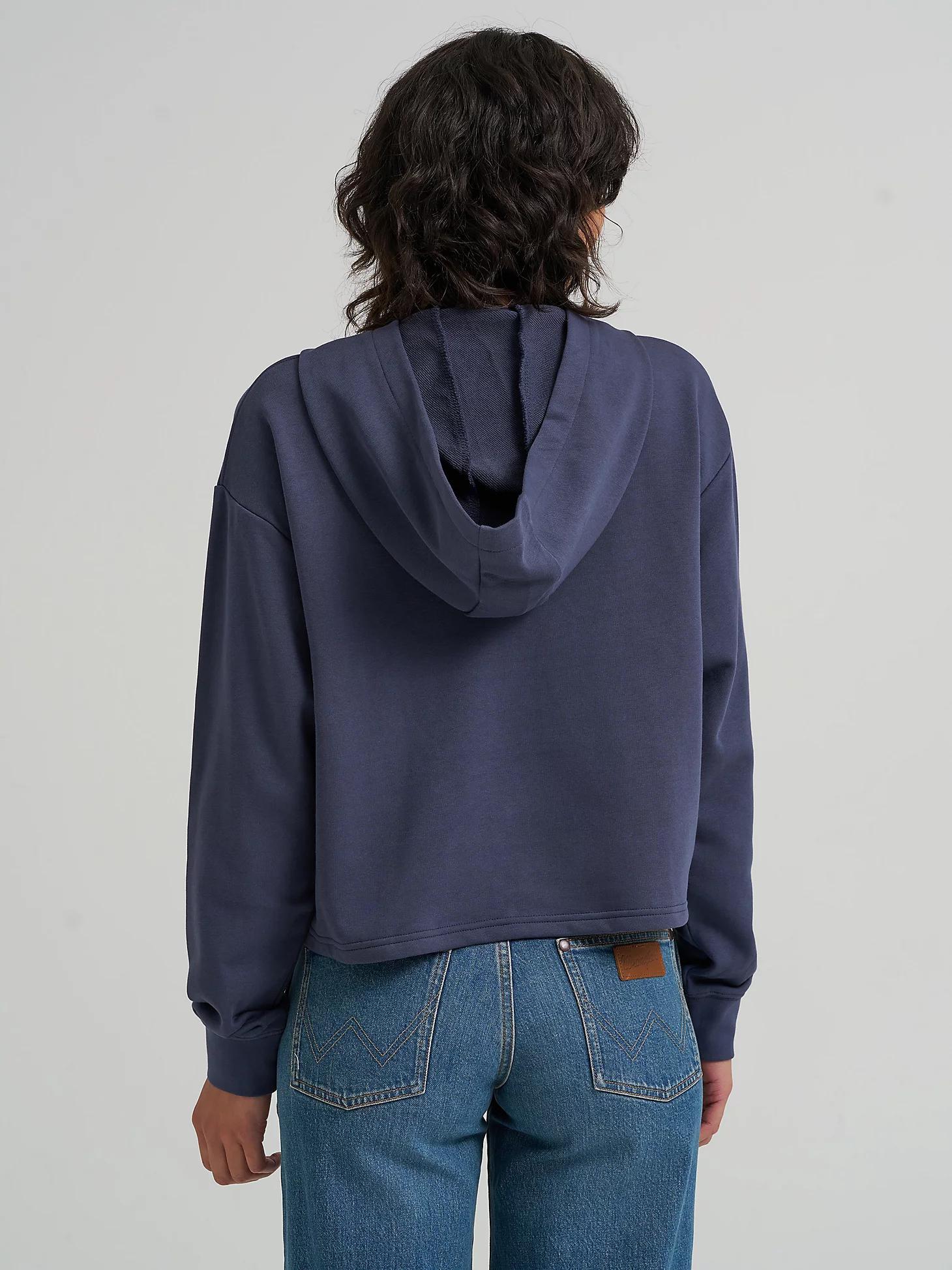 Women's Wrangler Graphic Cropped Relaxed Hoodie | Women's TOPS | Wrangler® Product Image