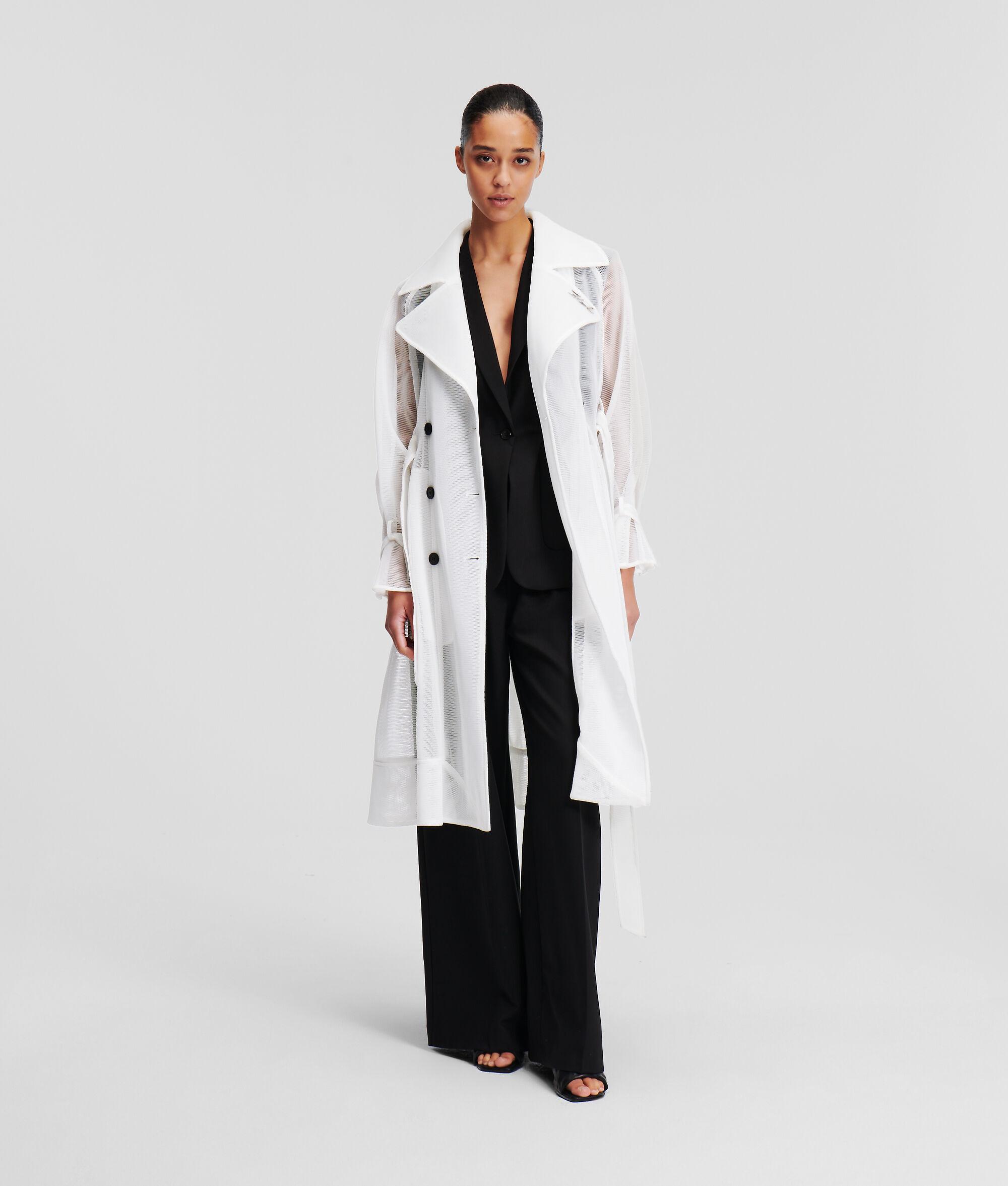 MESH TRENCHCOAT HANDPICKED BY HUN KIM Product Image