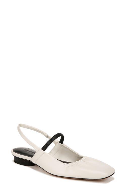 Womens Venice Leather Slingback Flats Product Image