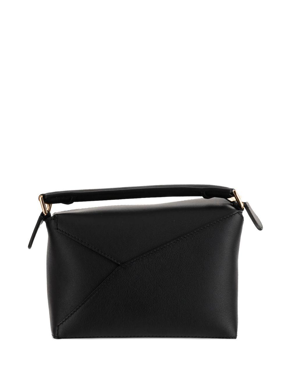 mini Puzzle Edge top-handle calfskin bag Product Image