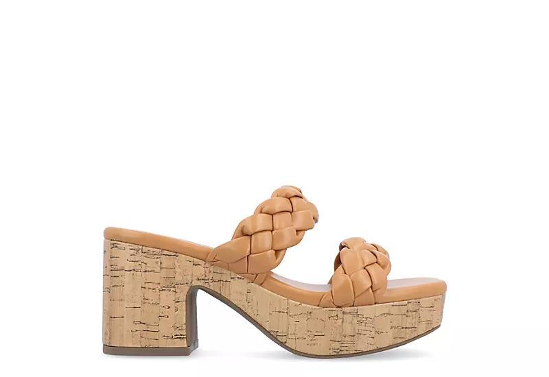Journee Collection Womens Dyaa Wedge Sandal Product Image