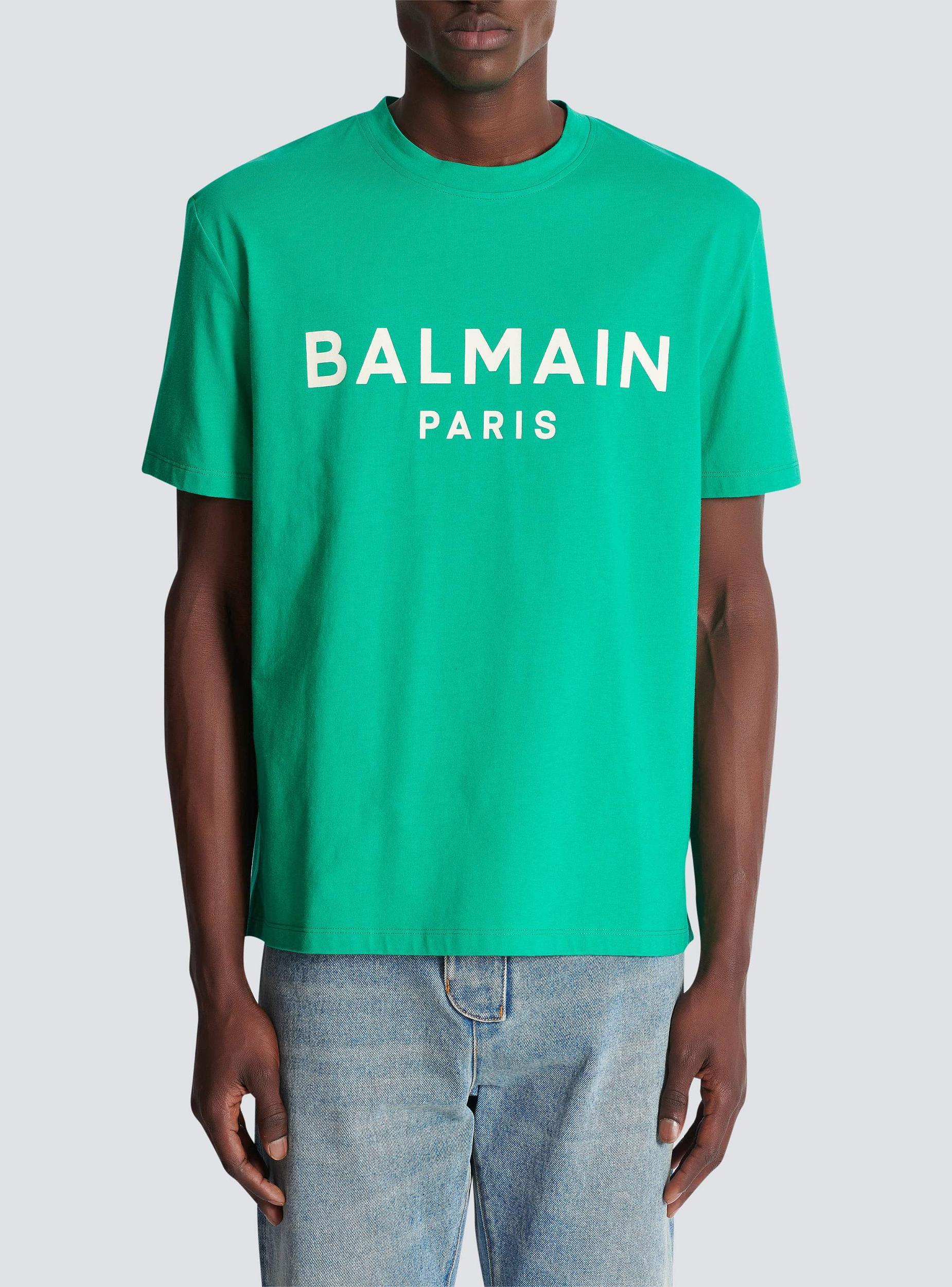 T-shirt with Balmain Paris print Product Image