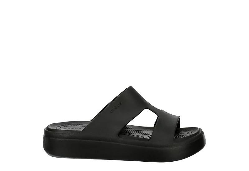Crocs Getaway Women's Platform H-Strap Sandals, Size: 5, Black Product Image
