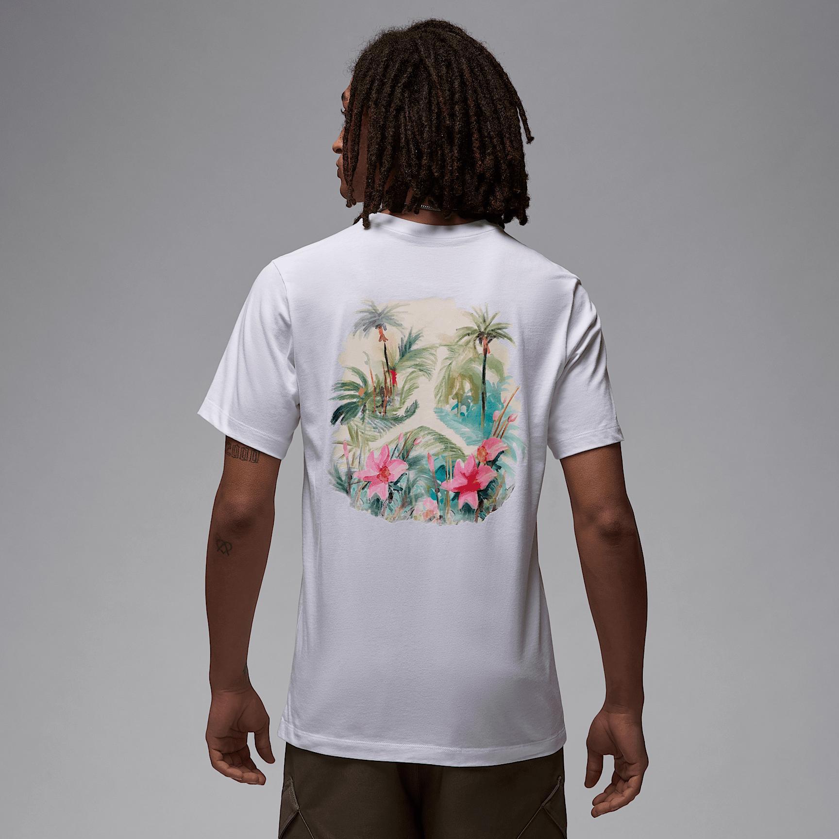 Jordan Mens Flight Essentials Poolside Graphic T-Shirt Product Image