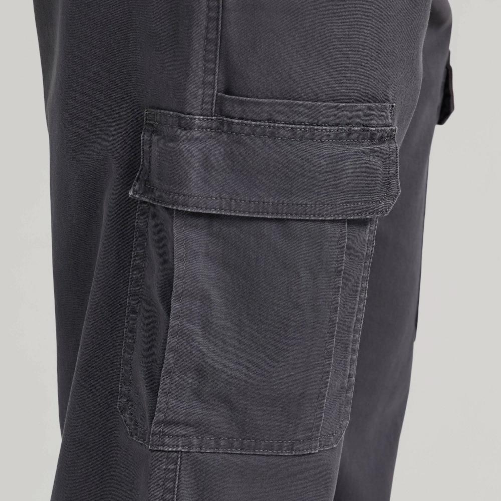Wrangler Men's ATG Relaxed Cargo Pants - Anthracite 40x30: Heavyweight Cotton, Stretch, Mid Rise Product Image