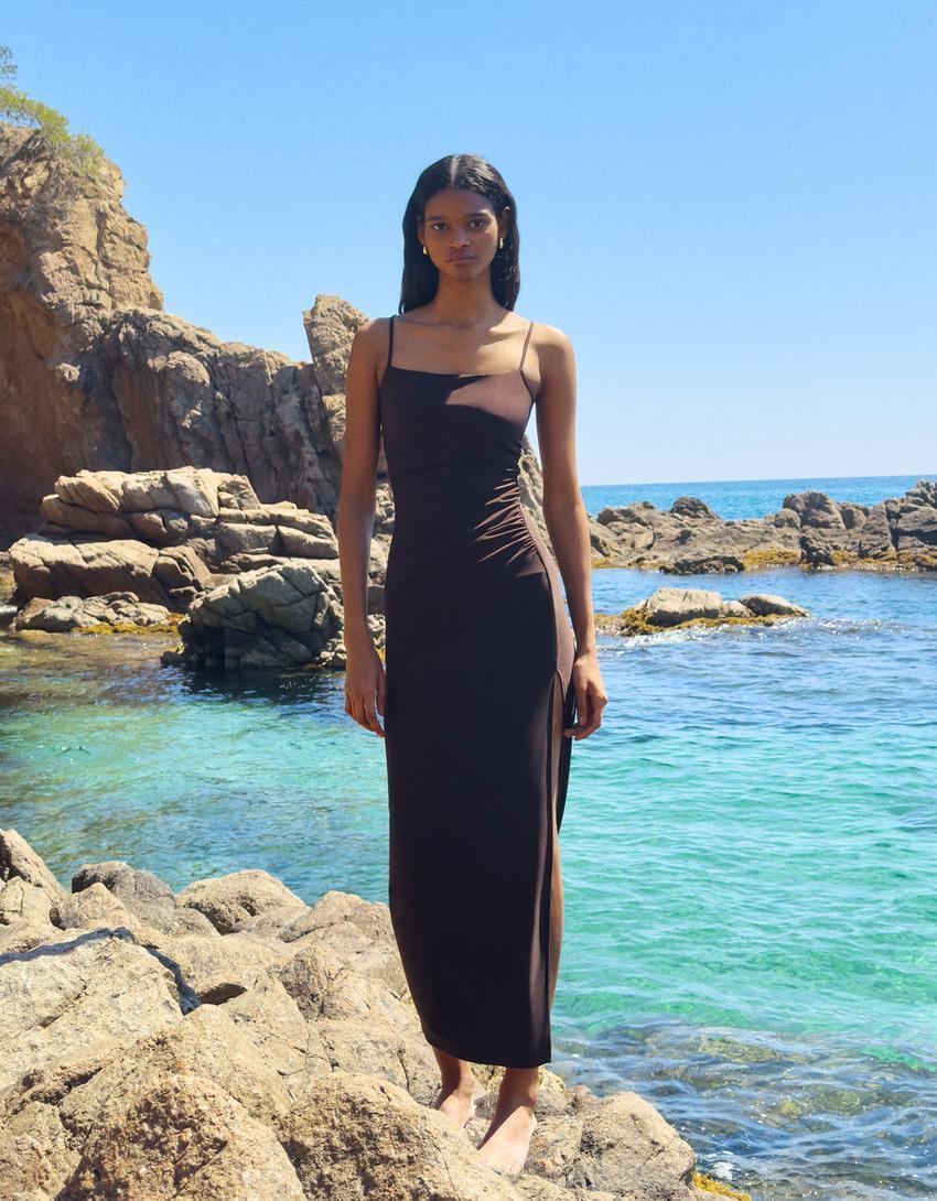 Strappy midi dress Product Image
