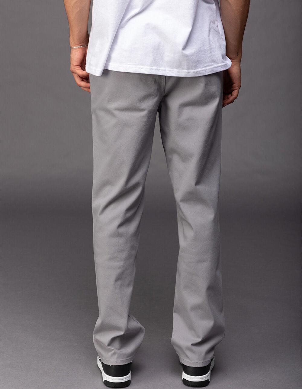 RSQ Mens Slim Straight Chino Pants - LIGHT GRAY Product Image