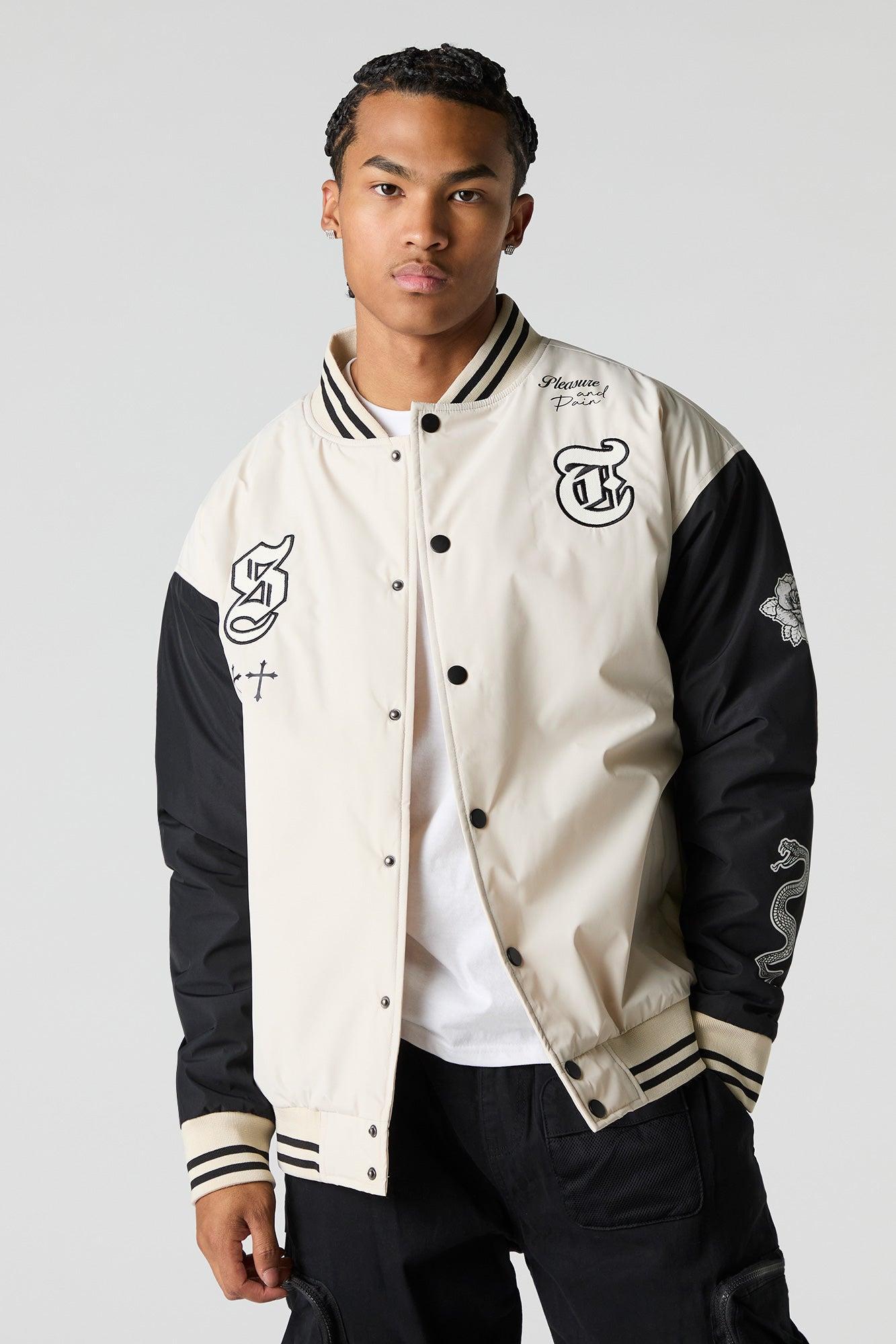 Varsity Bomber Jacket Male Product Image