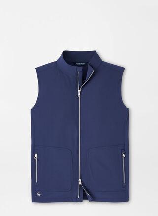 Peter Millar Mens Contour Vest | Color: Navy | Size: XL Product Image
