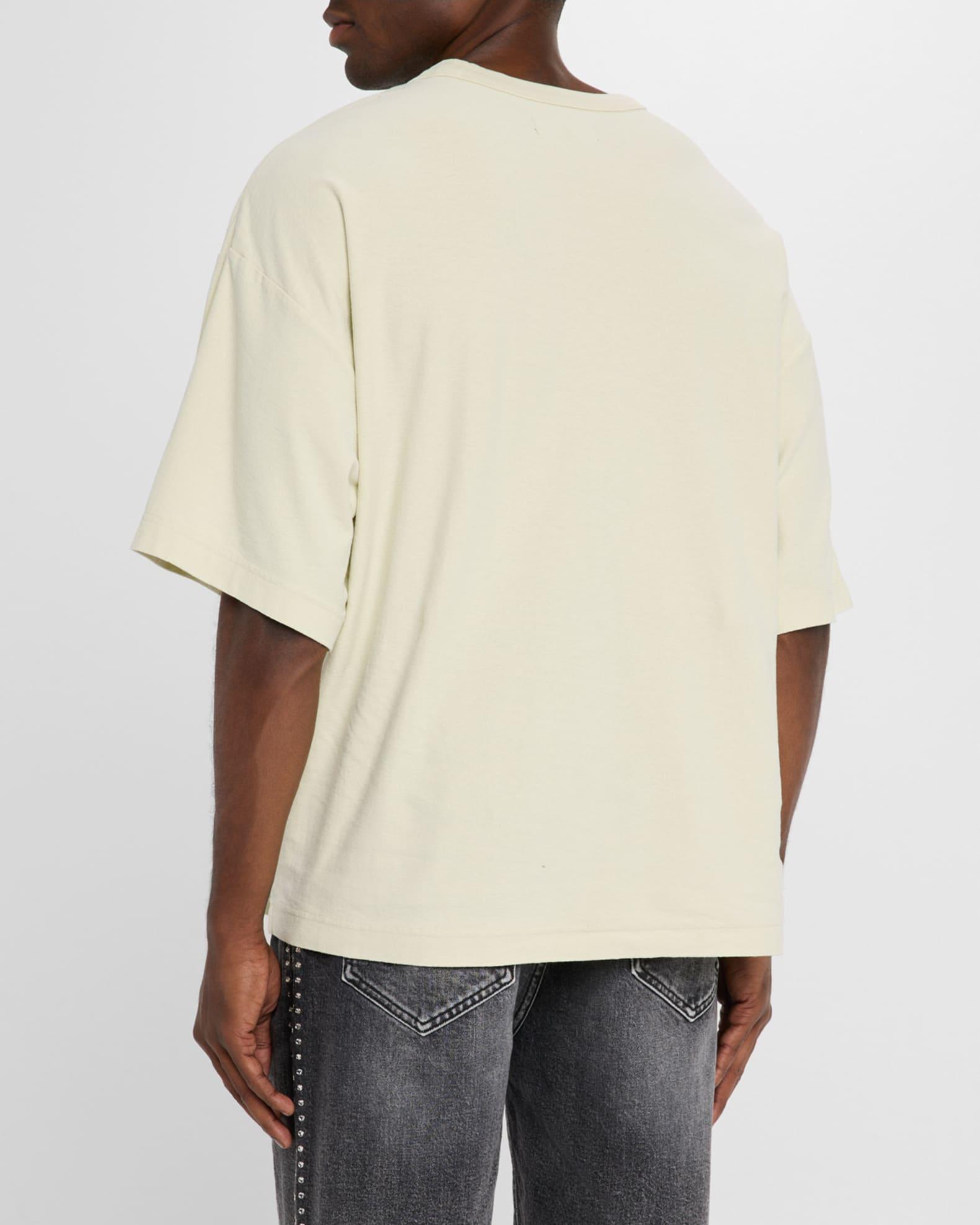 Mens Oversized Graphic Logo T-Shirt Product Image