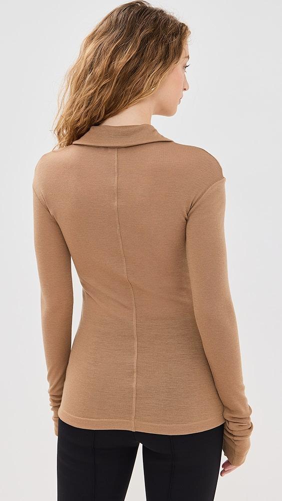 Bite Studios Fine Wool Zip Top | Shopbop Product Image