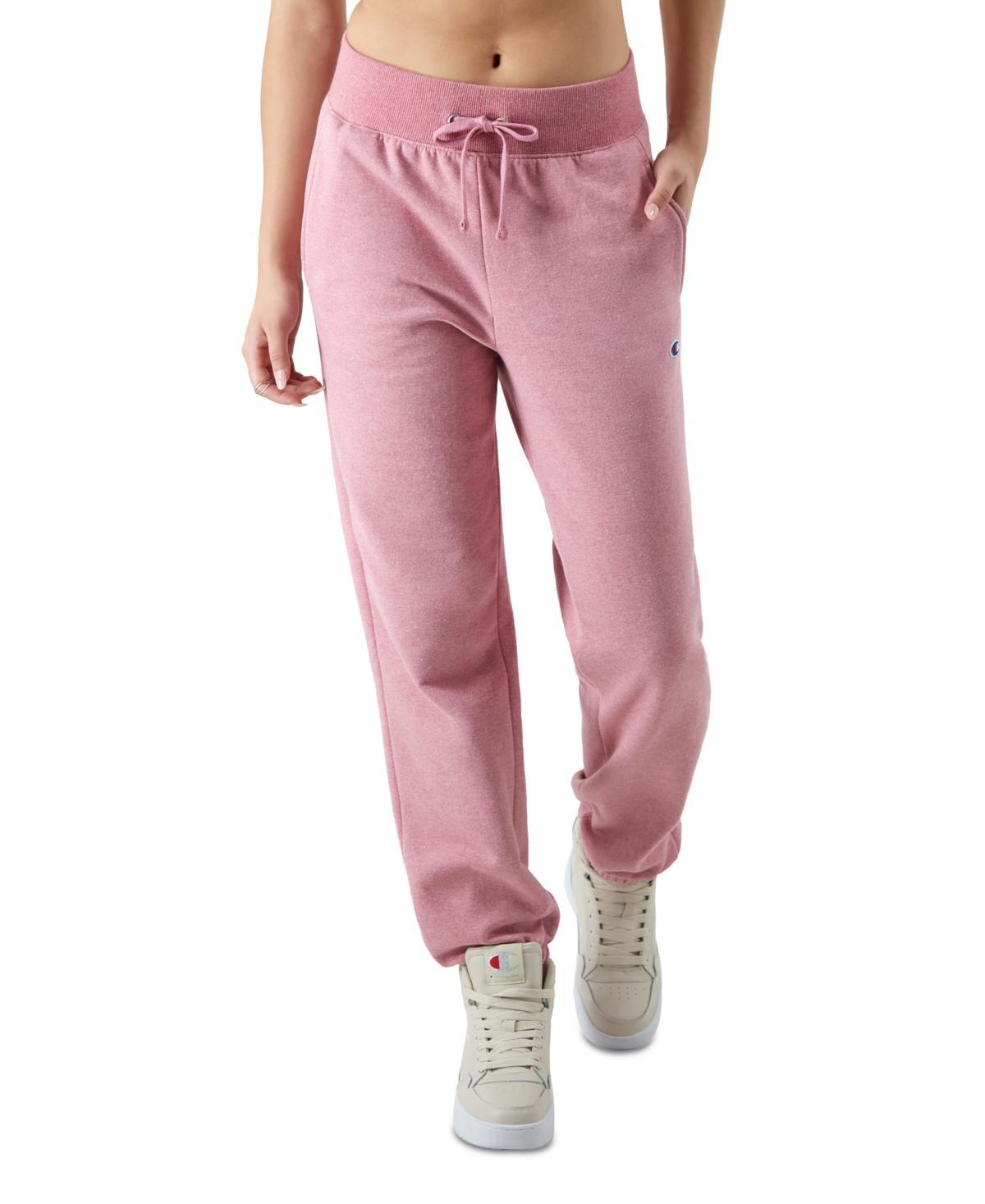 Womens Champion Powerblend Joggers, C Logo, 27 Black M Product Image