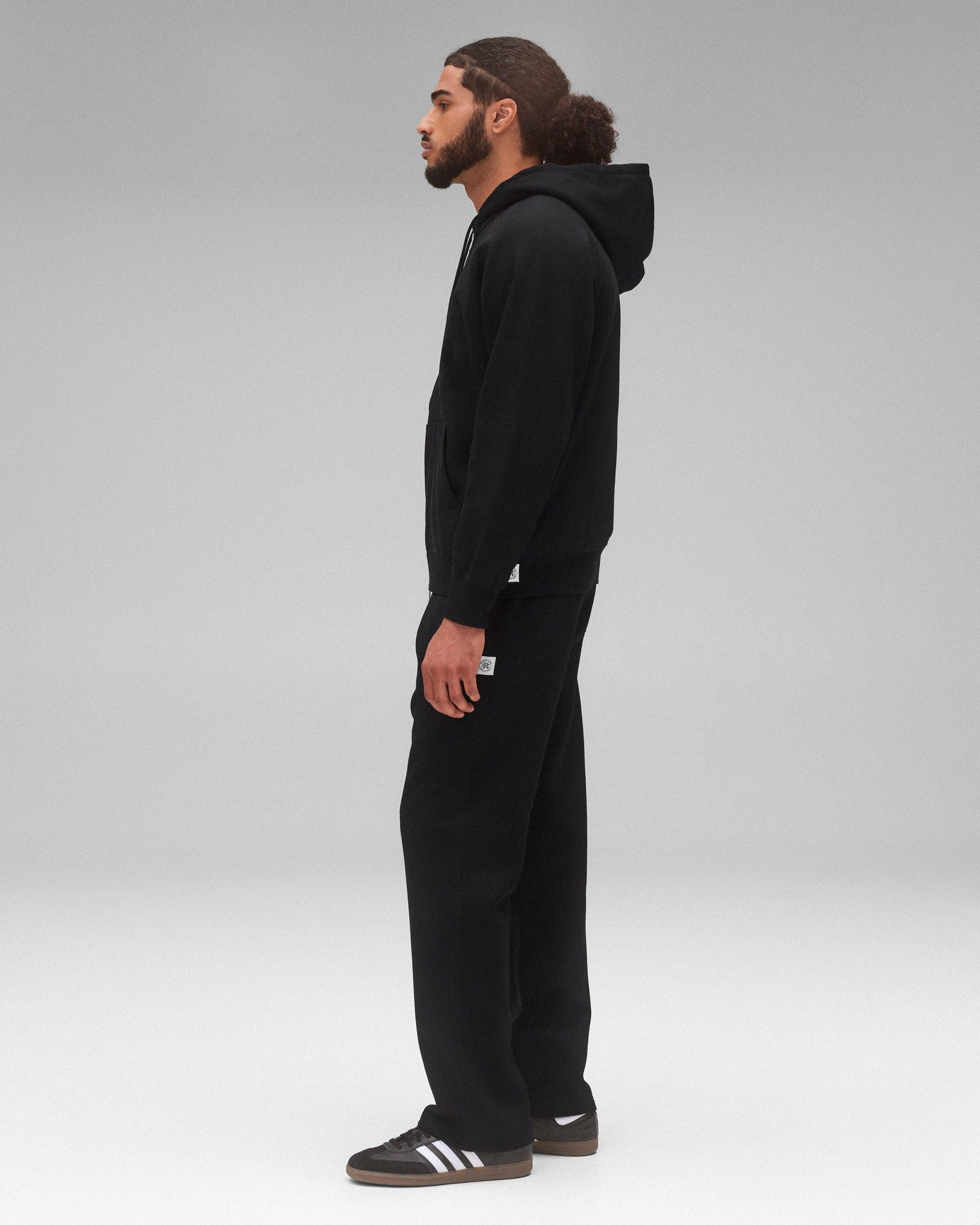 Brushed Fleece Standard Zip Hoodie Male Product Image