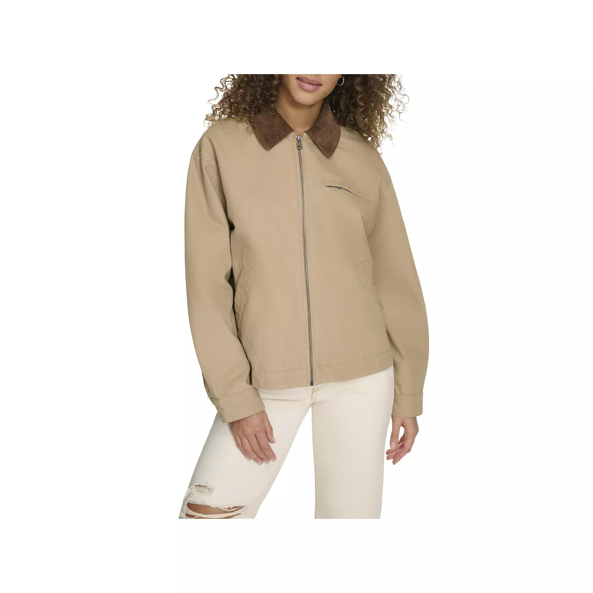 Women's Levi's® Laydown Collar Chore Jacket, Size: XL Product Image