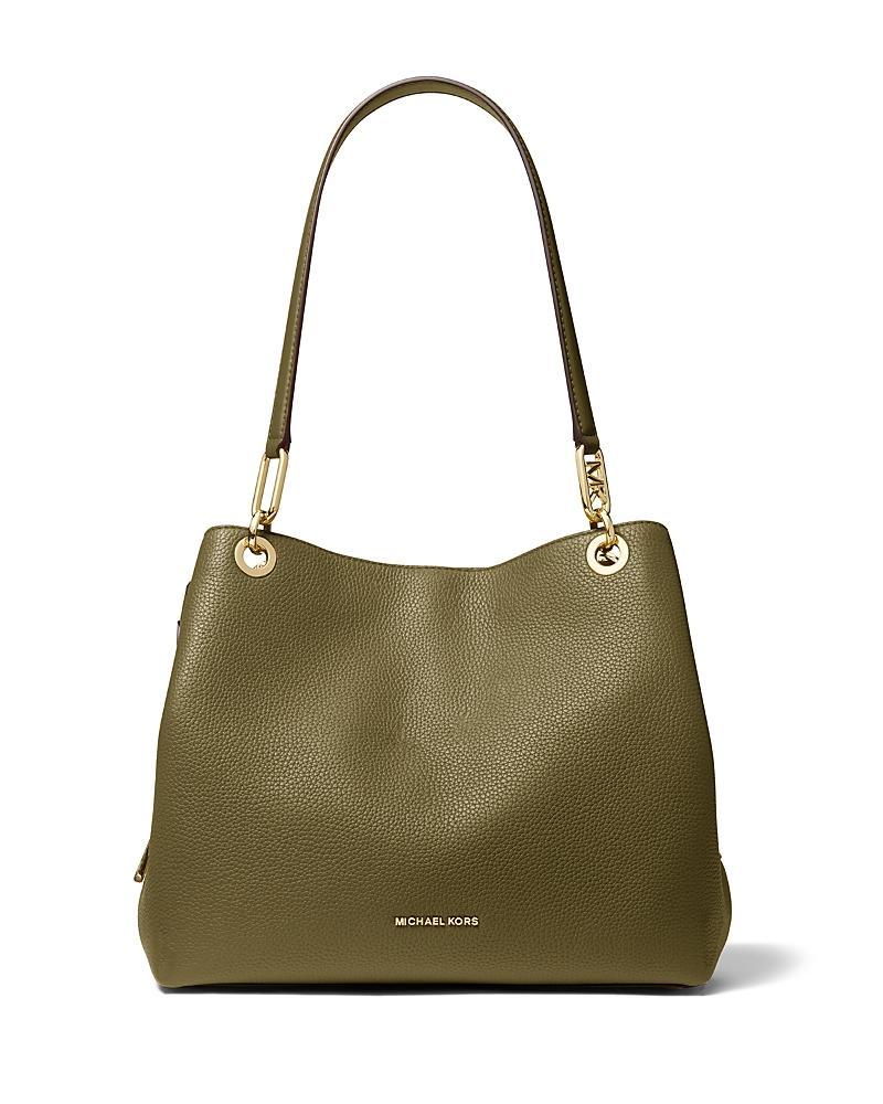 Michael Kors Kensington Large Pebbled Leather Shoulder Tote Bag Product Image