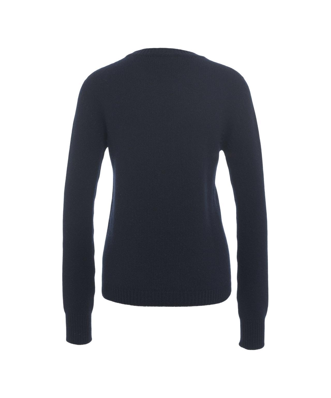 Knit Sweater with Crew Neck Product Image