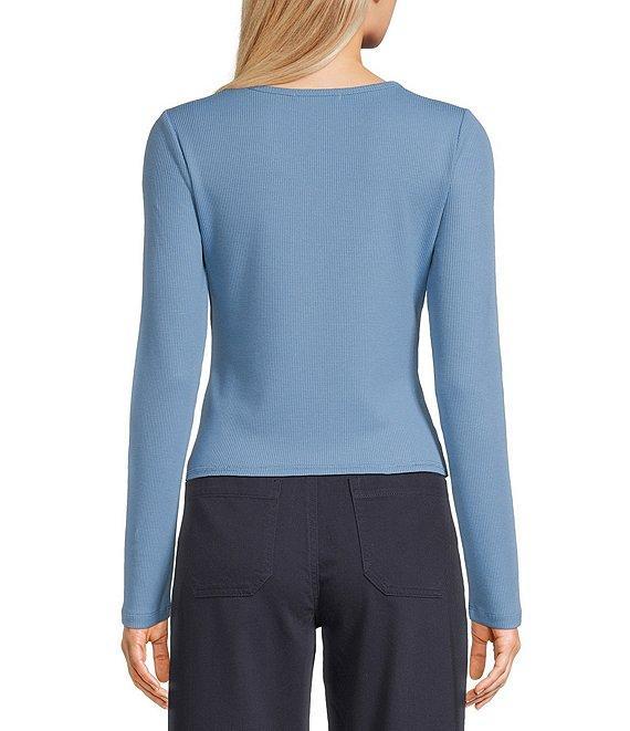 Copper Key Knit Thermal Long Sleeve Top Product Image