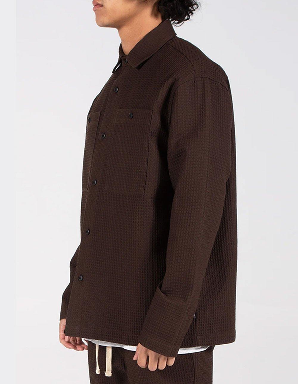 LIRA Ace Mens Overshirt - SAND Product Image