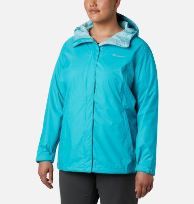 Columbia Plus Size Arcadia II Jacket (Geyser) Women's Coat Product Image