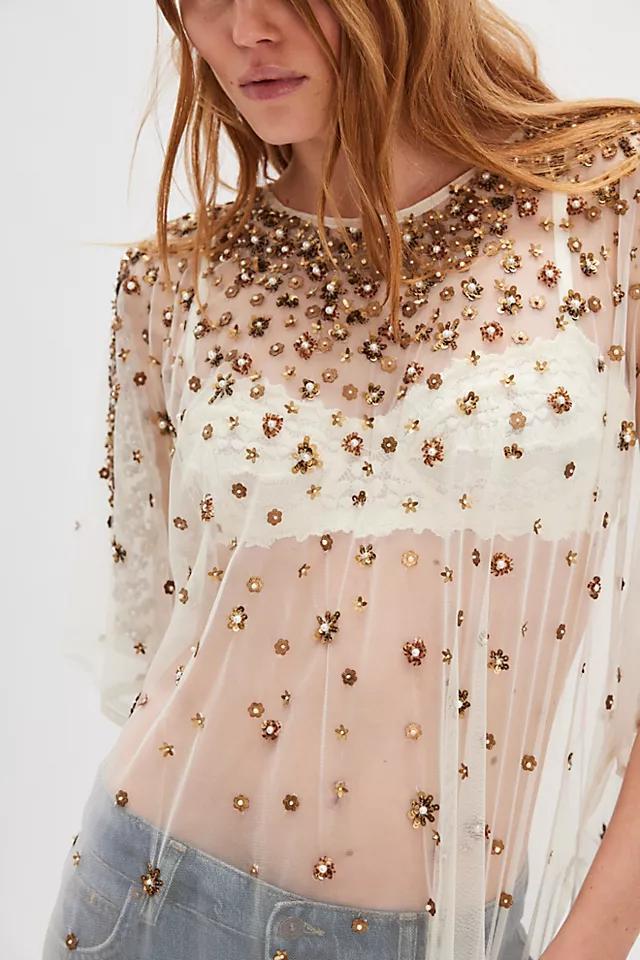 Gold Rush Embellished Kaftan Product Image