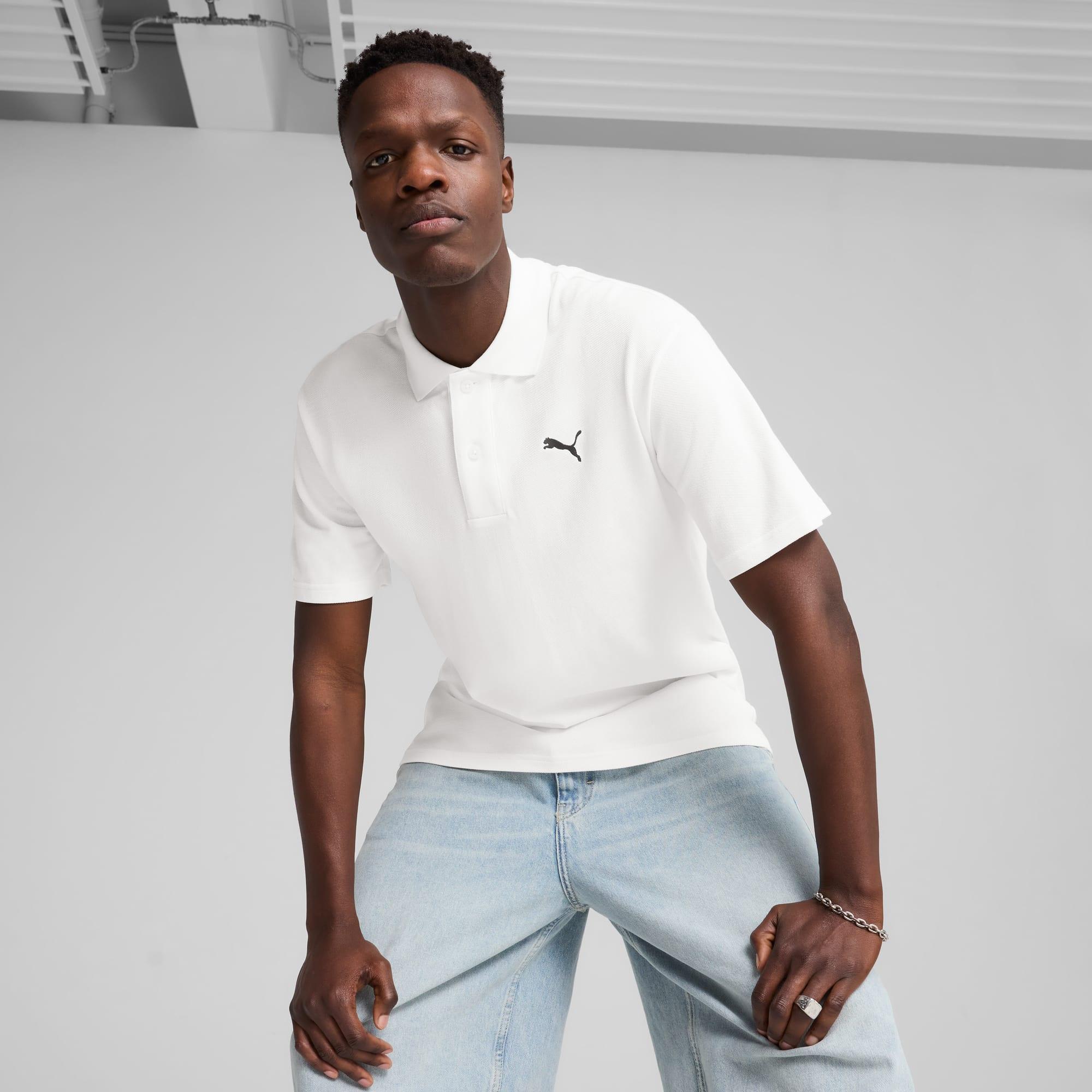 WARDROBE ESS Men's Pique Relaxed Polo Product Image
