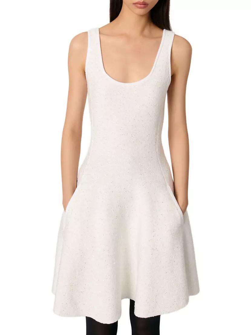 Sequin Knit Short Dress Product Image