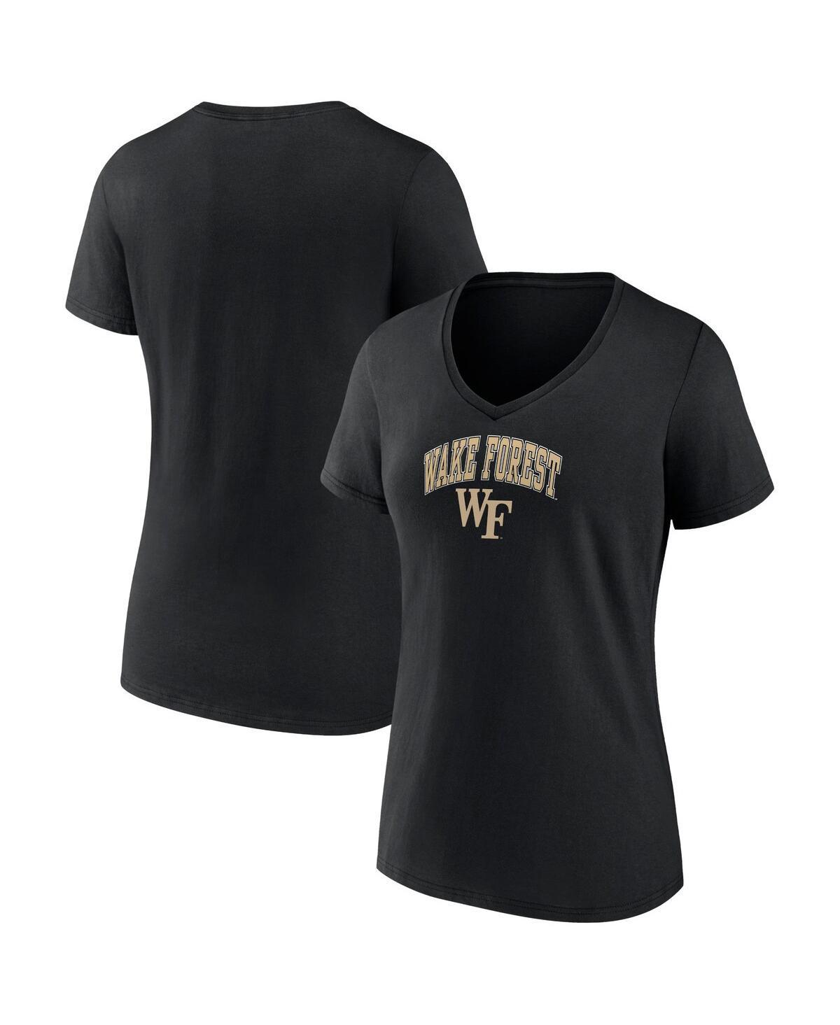 Women's Fanatics Red Carolina Hurricanes V-Neck T-Shirt, Size: Large Product Image