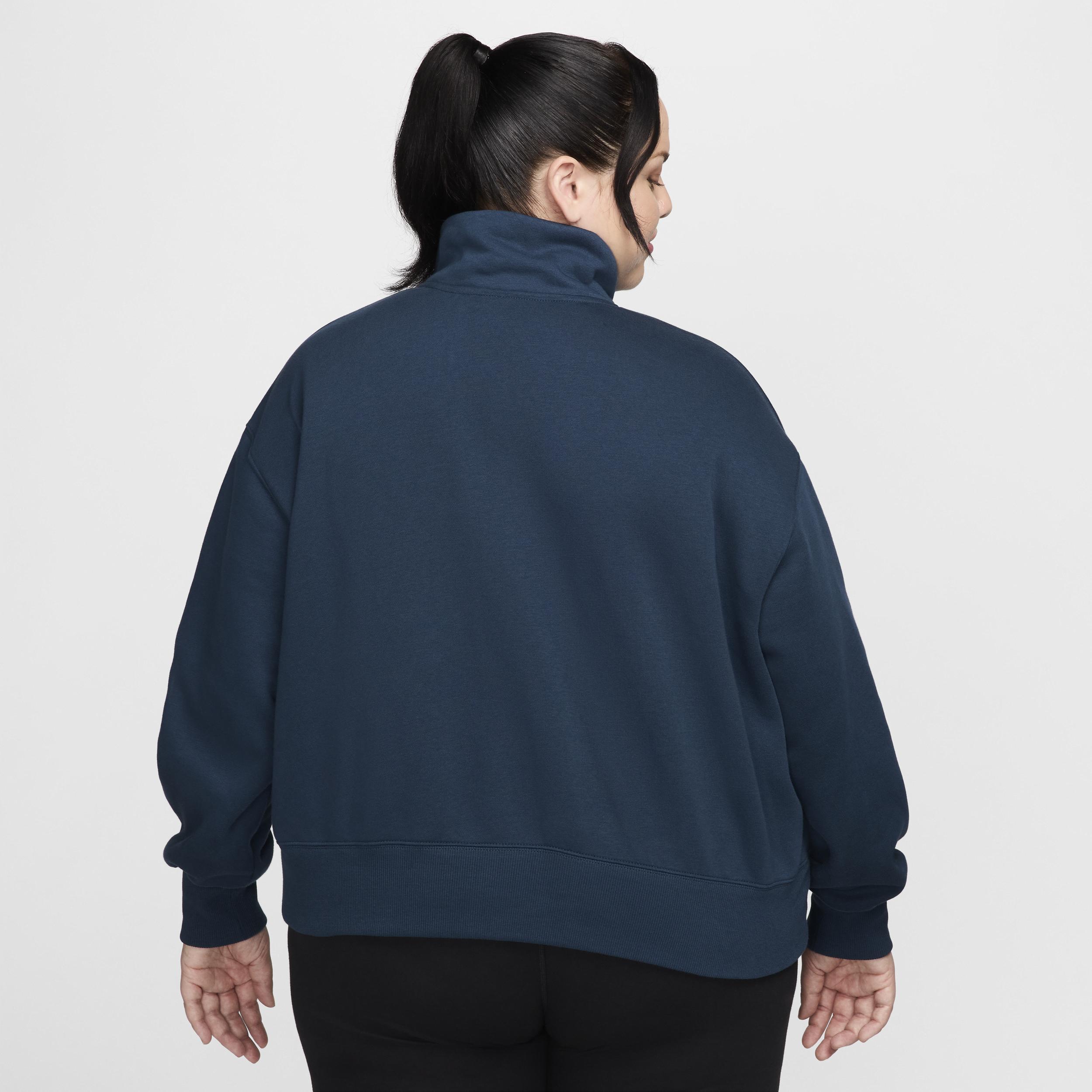Nike Sportswear Phoenix Fleece Women's Oversized Track Jacket (Plus Size) Product Image
