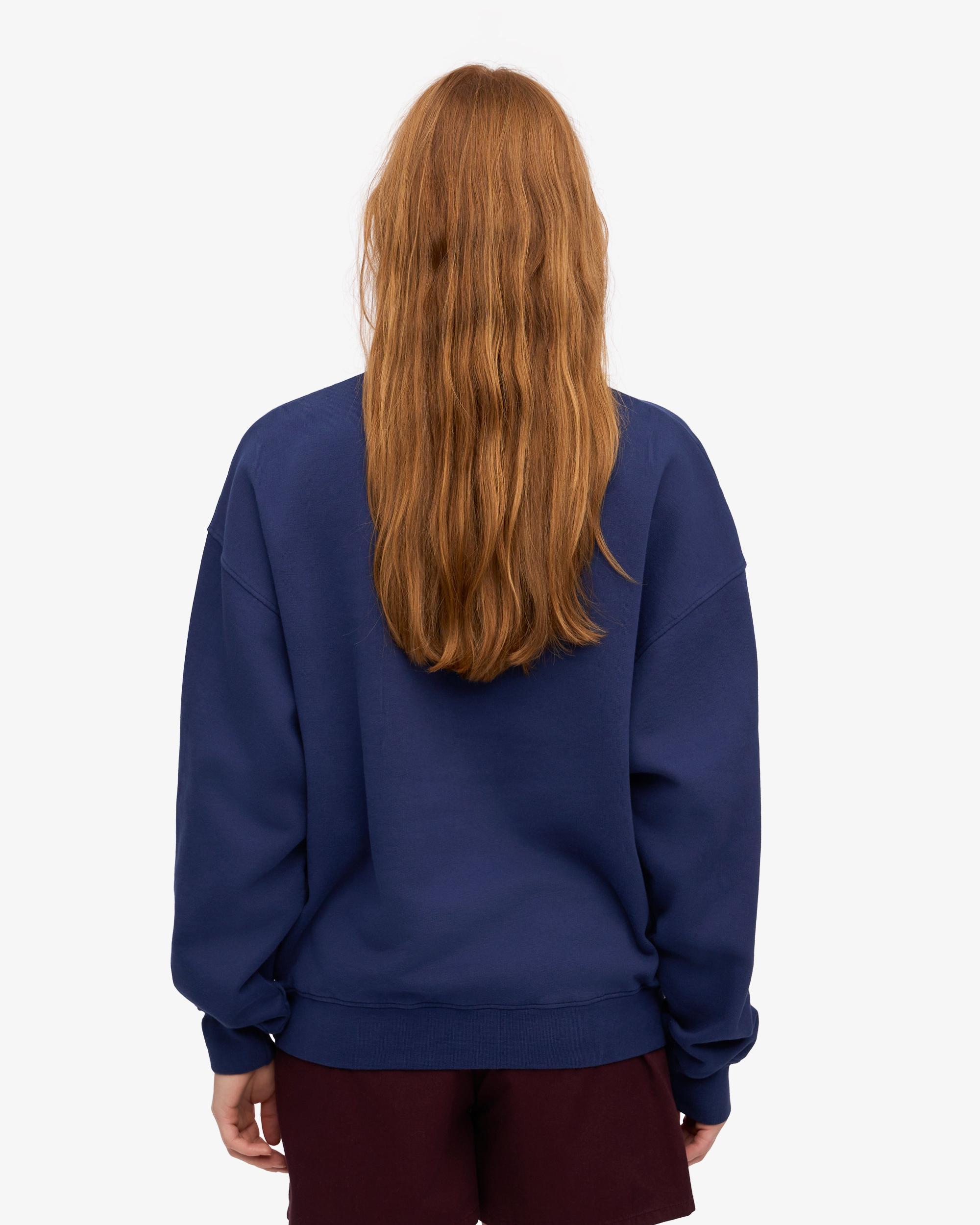 Organic Oversized Crew - Scarlet Red Product Image