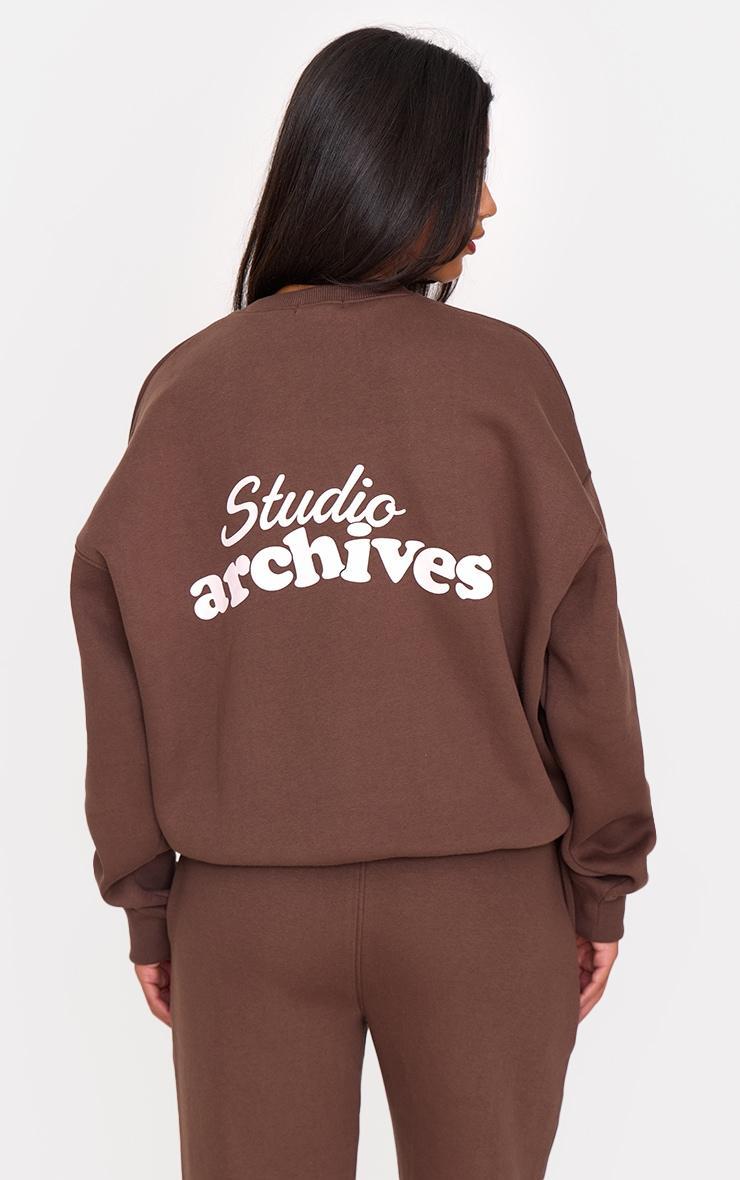  Chocolate Studio Archives Print Sweatshirt Product Image