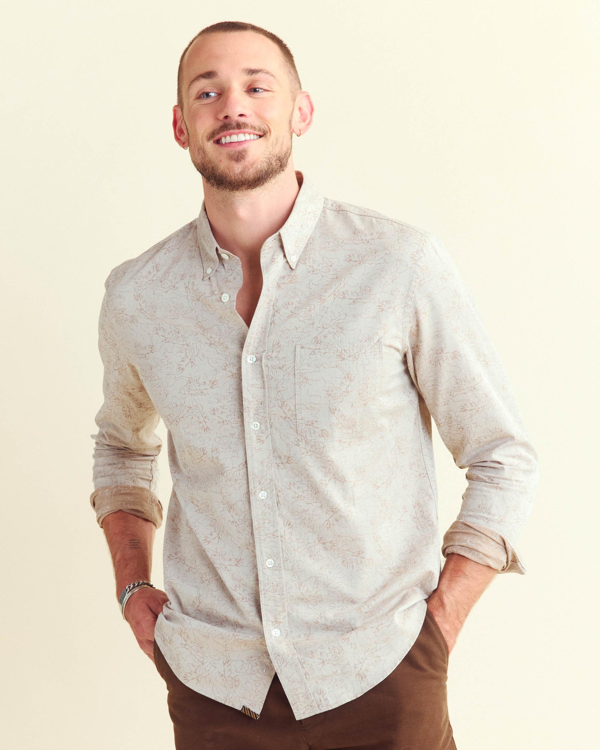 Melange Yellowhammer Tuscumbia Shirt Button-Down -  Product Image