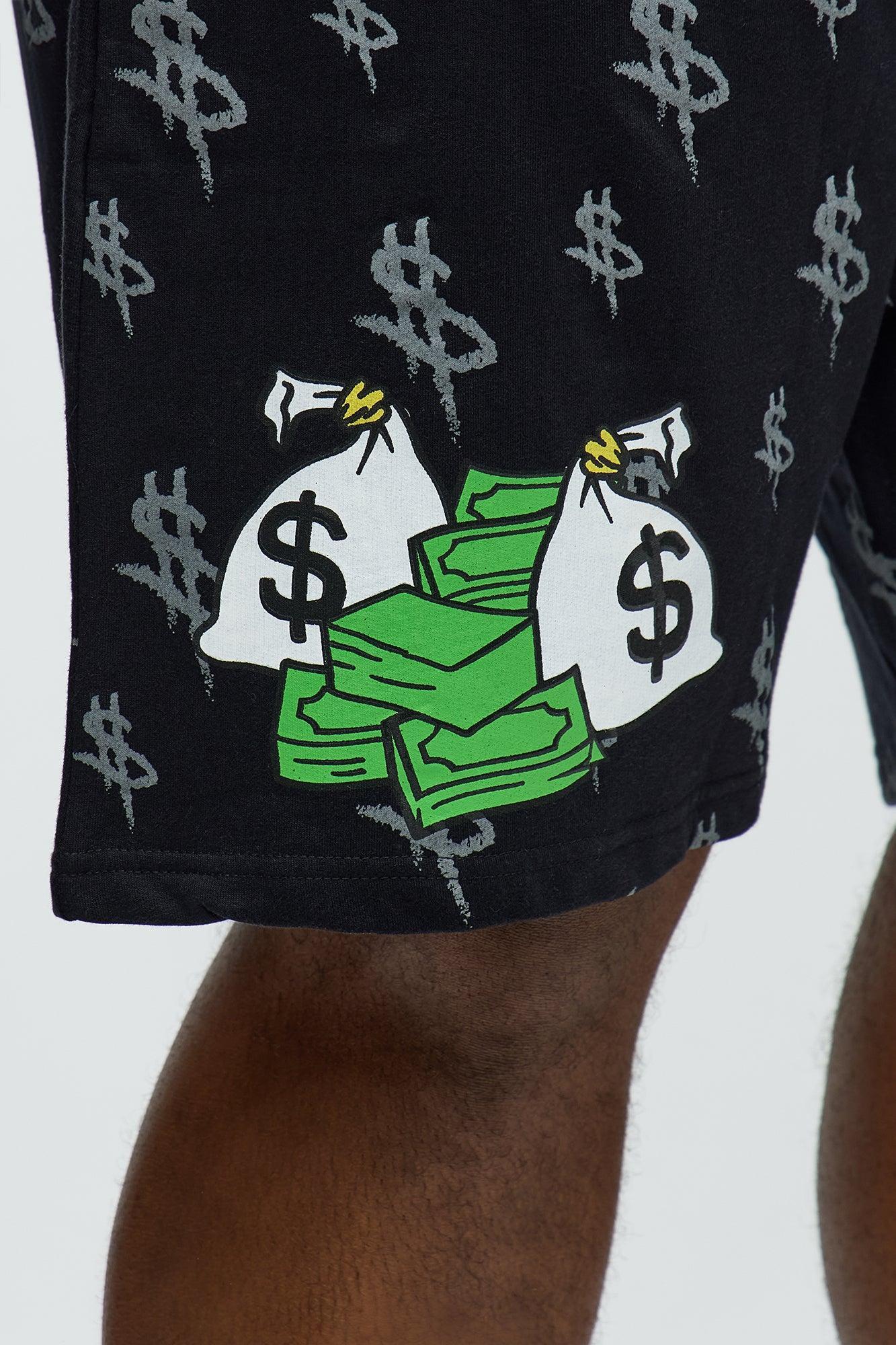 Paper Chase Academy Sweatshorts - Black Product Image