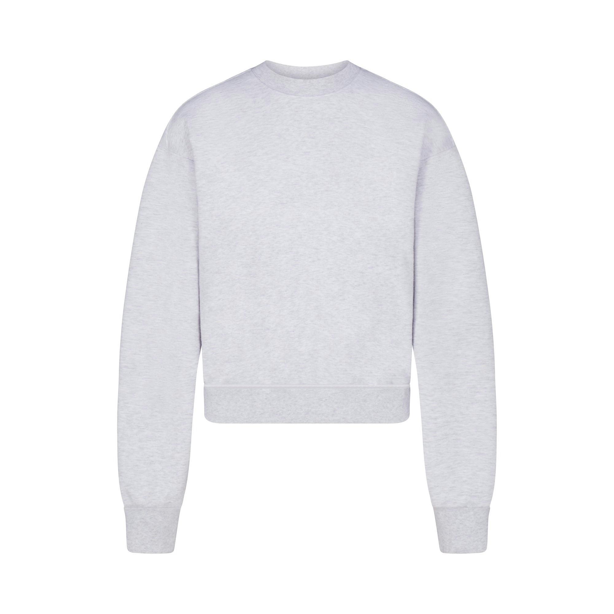 COTTON FLEECE CLASSIC HOODIE | LIGHT HEATHER GREY Product Image