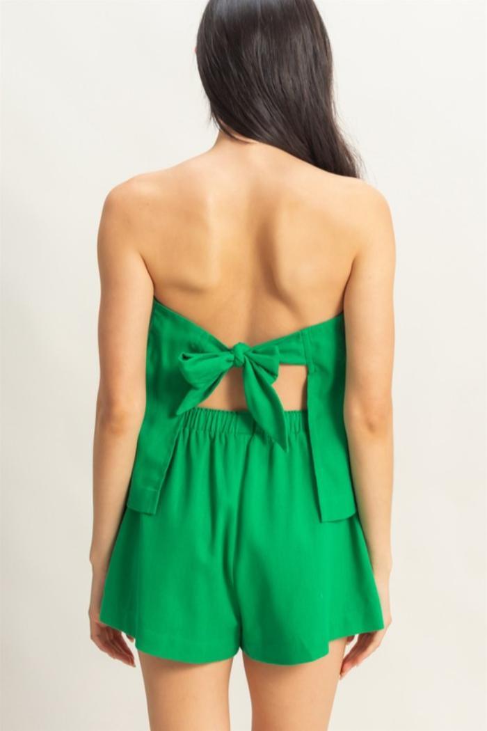 Strapless Tie Back Top Product Image