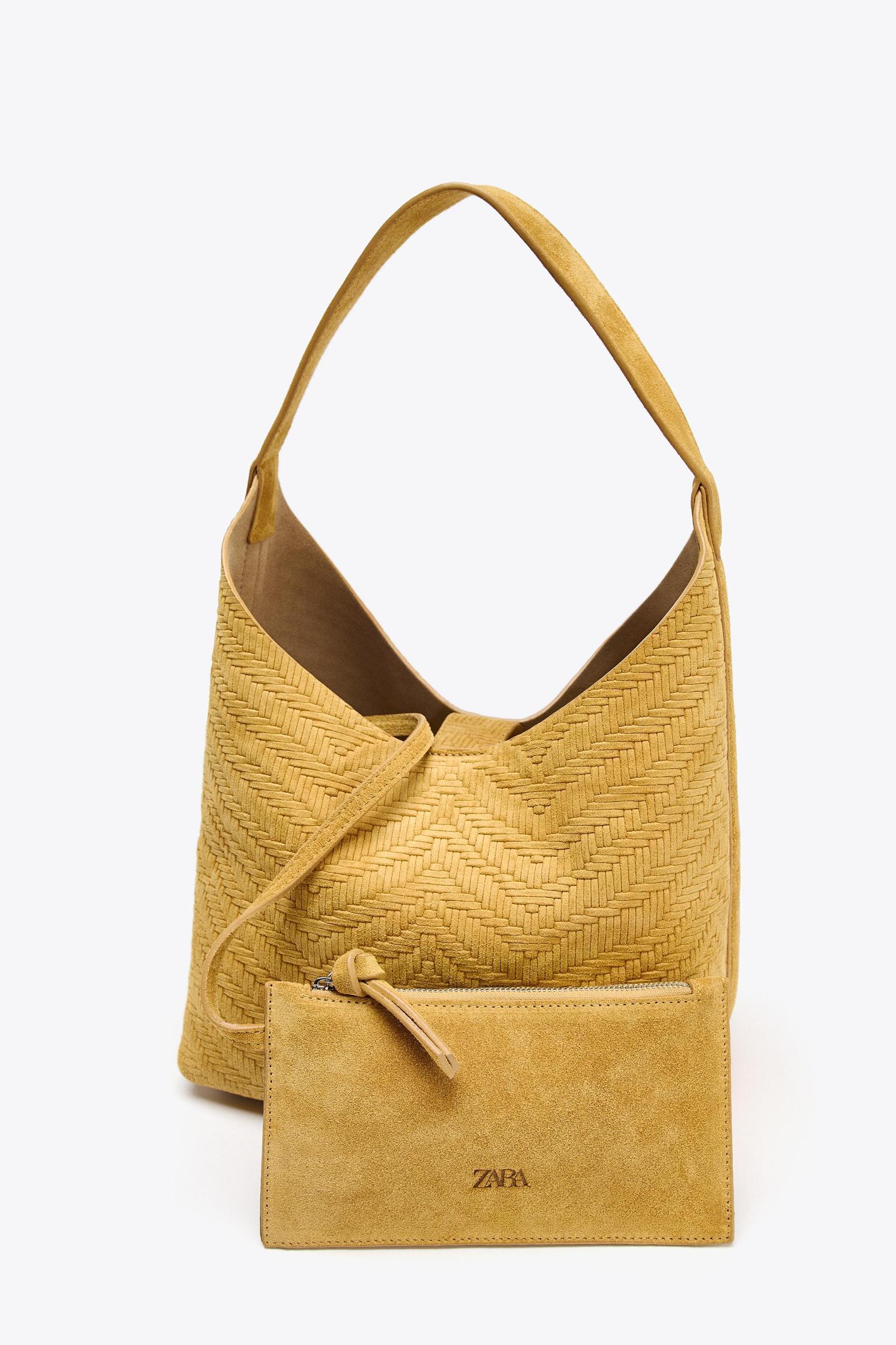 SPLIT LEATHER BRAIDED BAG Product Image