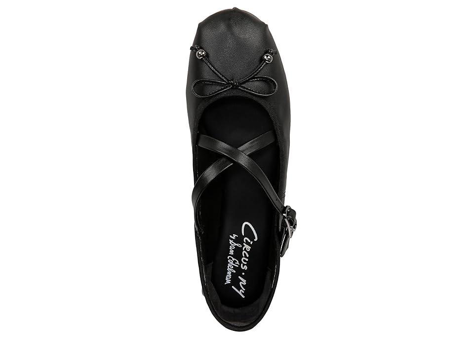 Circus NY by Sam Edelman Zuri Satin Bow Mary Jane Ballerina Flats Product Image