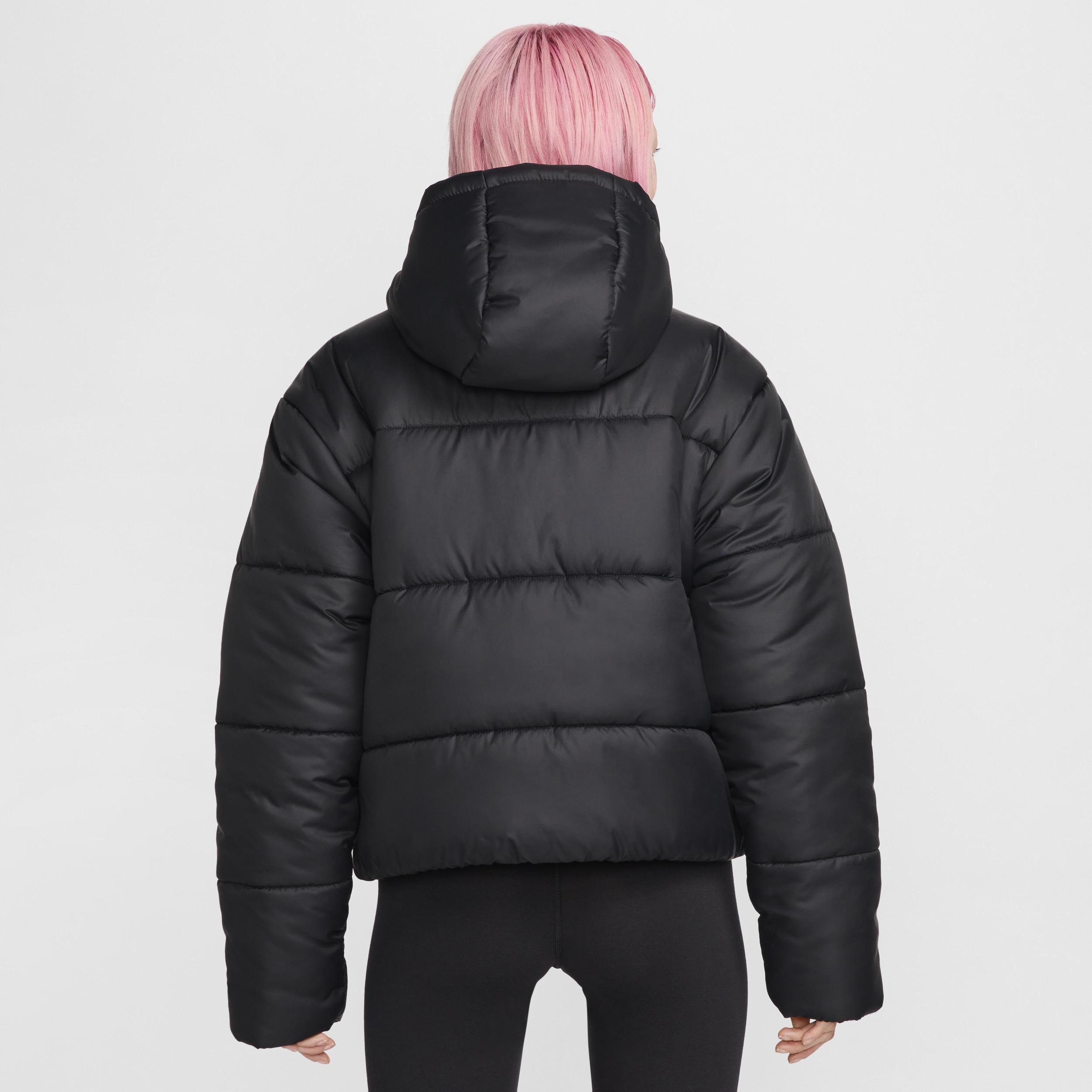Womens Nike Sportswear Classic Puffer Therma-FIT Loose Hooded Jacket Product Image