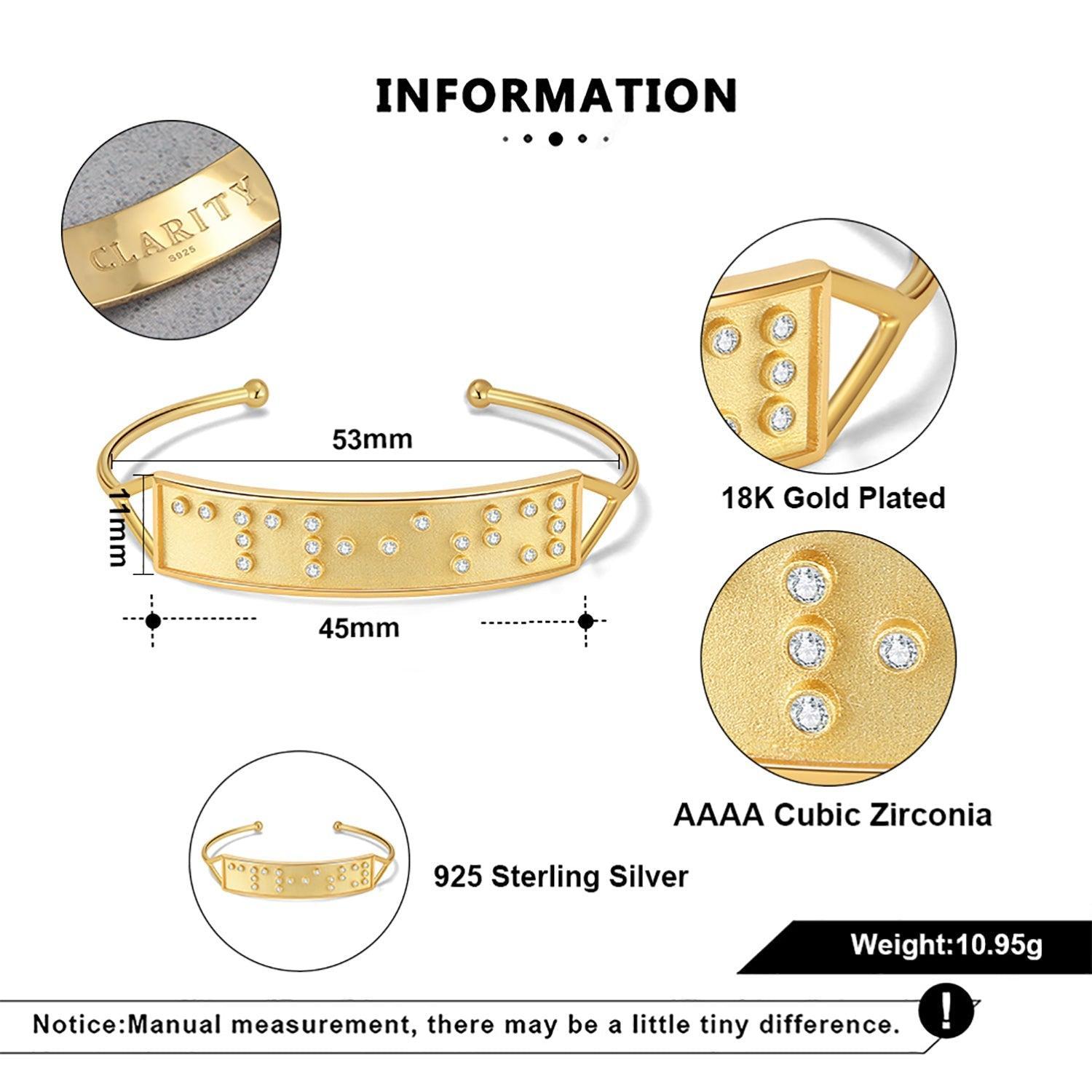Touchstone Clarity Cuff Gold Product Image
