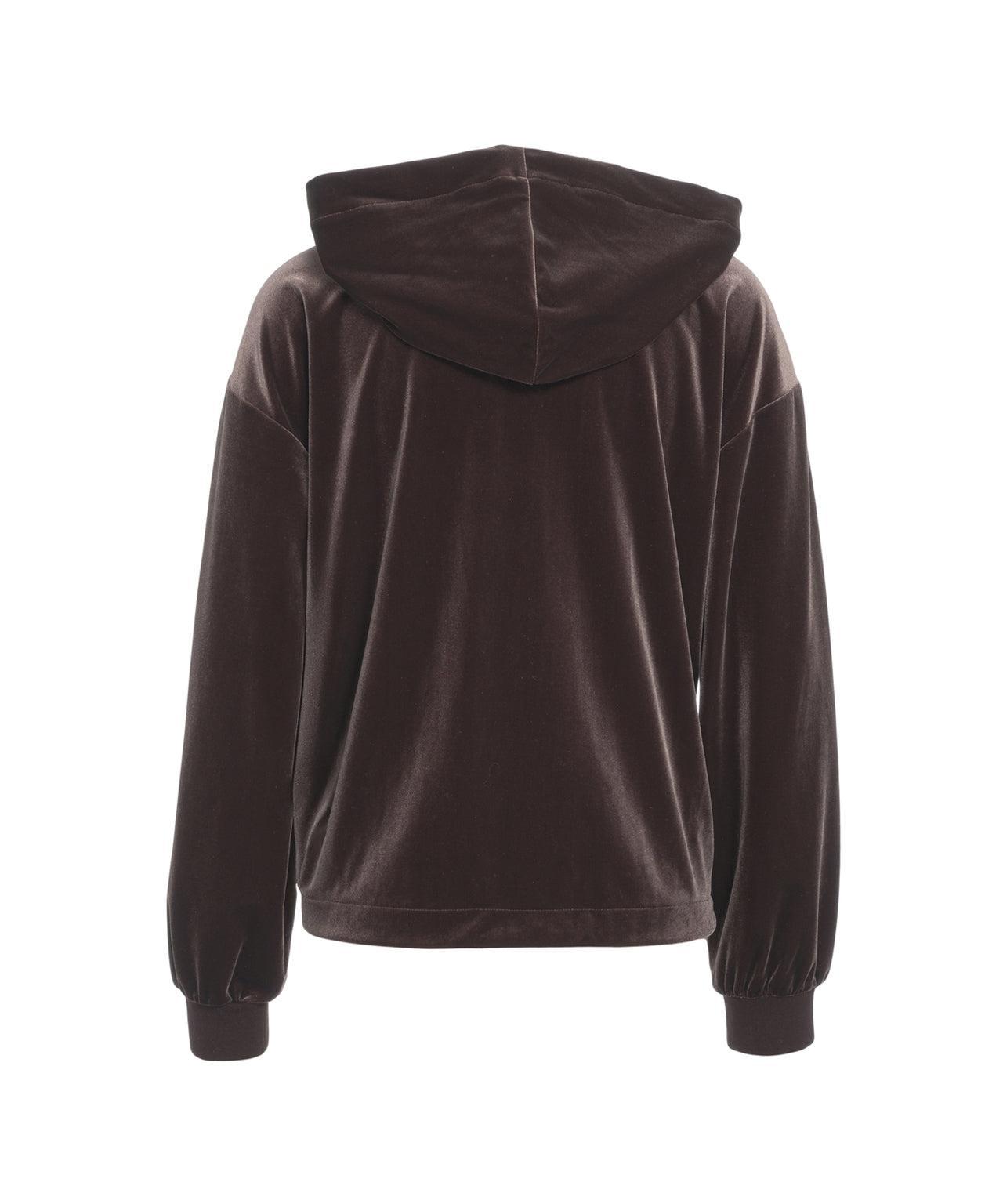 Velvet hoodie Product Image