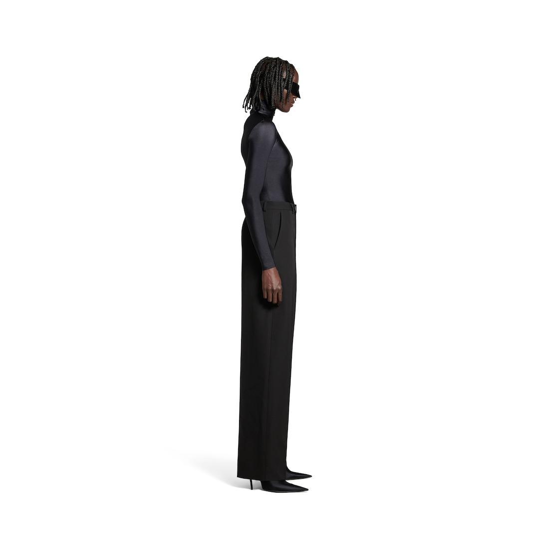 Women's Baggy Tailored Pants in Black Product Image