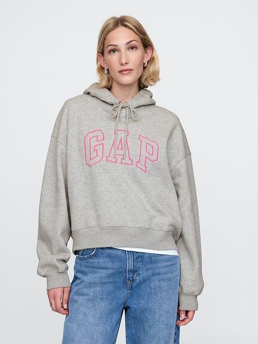 VintageSoft Cropped Hoodie Product Image