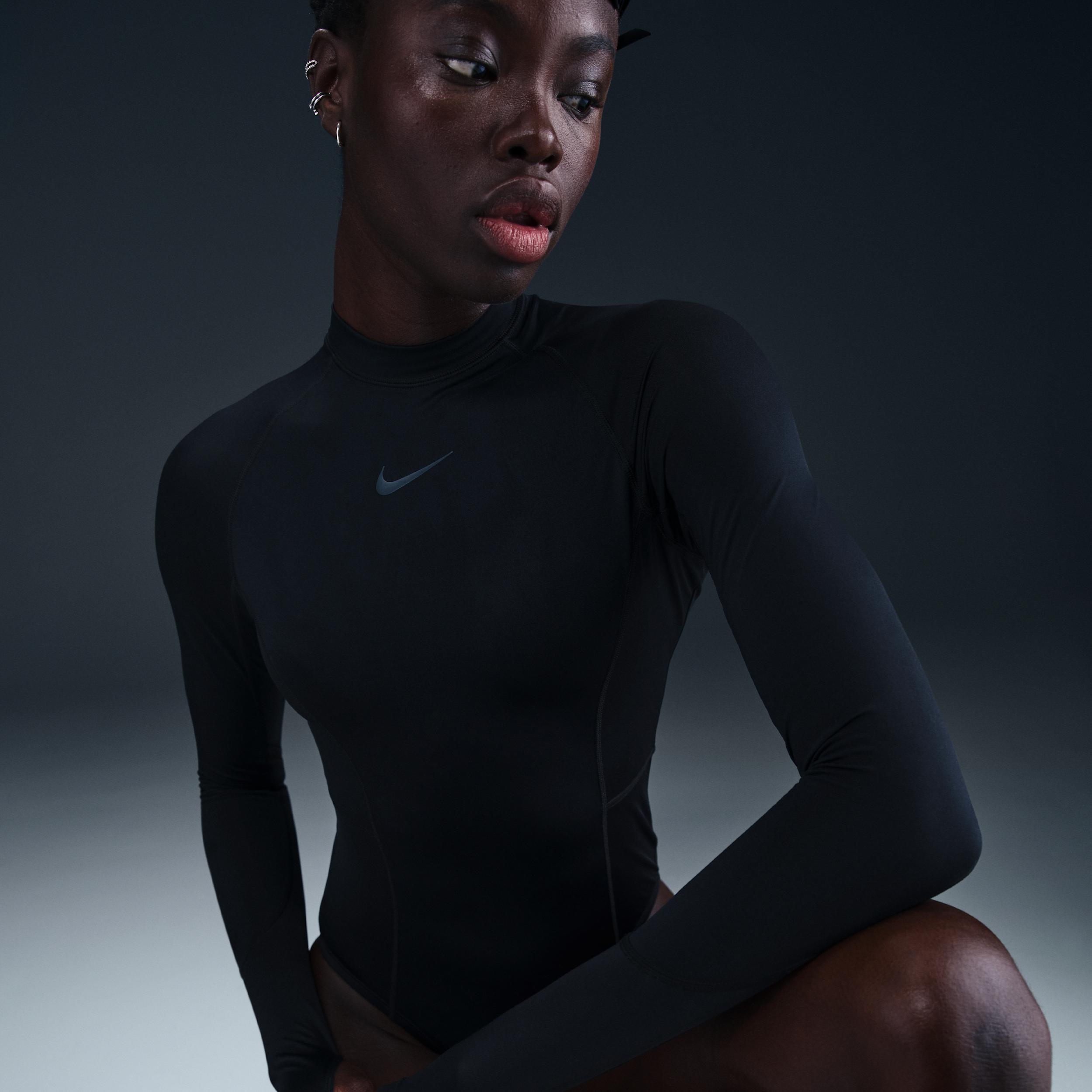 Nike Women's Swim Fusion HydraLock Long-Sleeve One-Piece (CB) Product Image