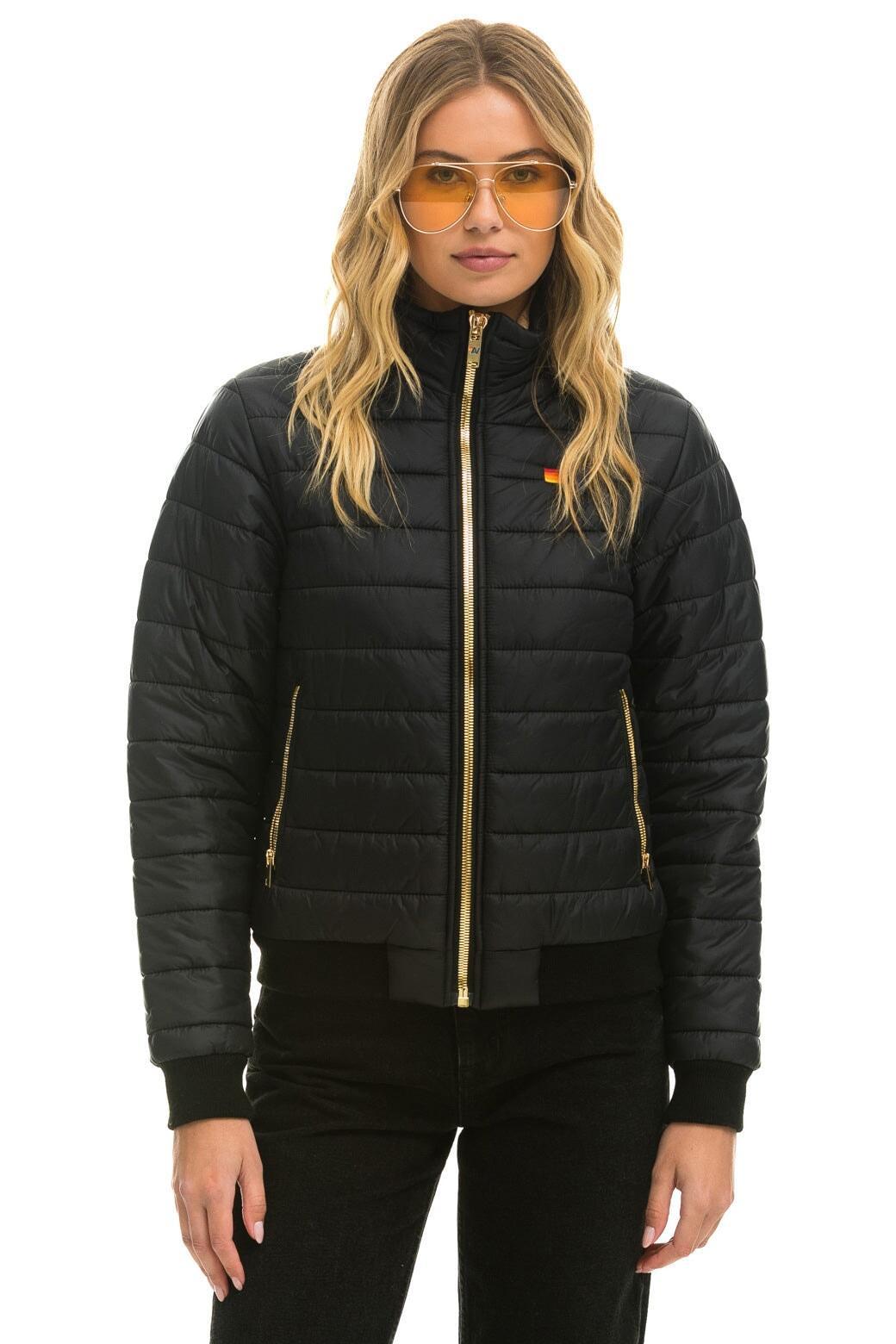 SUNBURST JACKET - BLACK Female Product Image