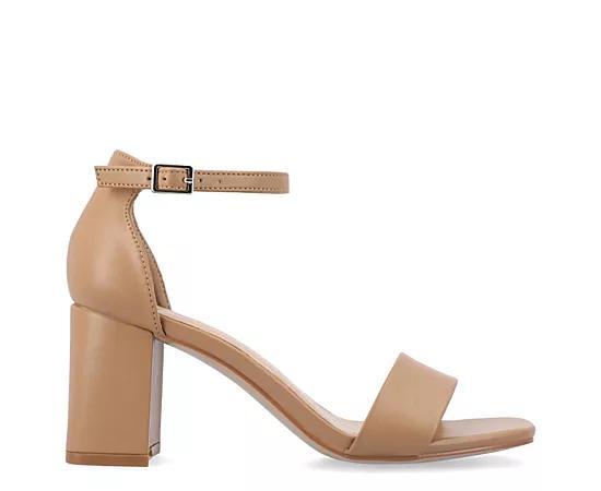Journee Valenncia Womens SuperNatural Shades Tru Comfort Foam Dress Sandals Product Image