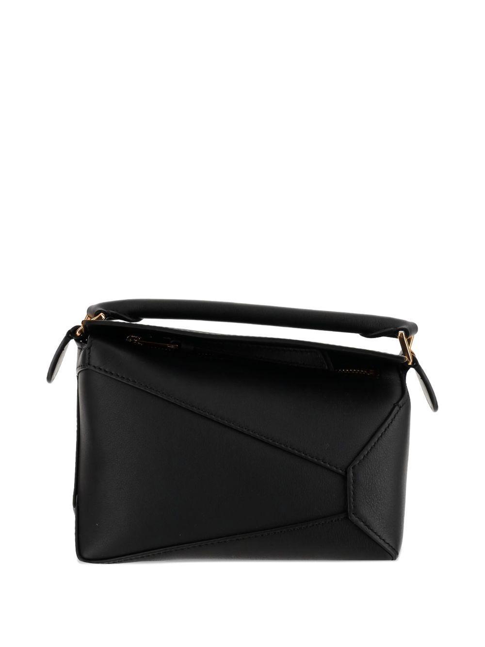 mini Puzzle Edge top-handle calfskin bag Product Image