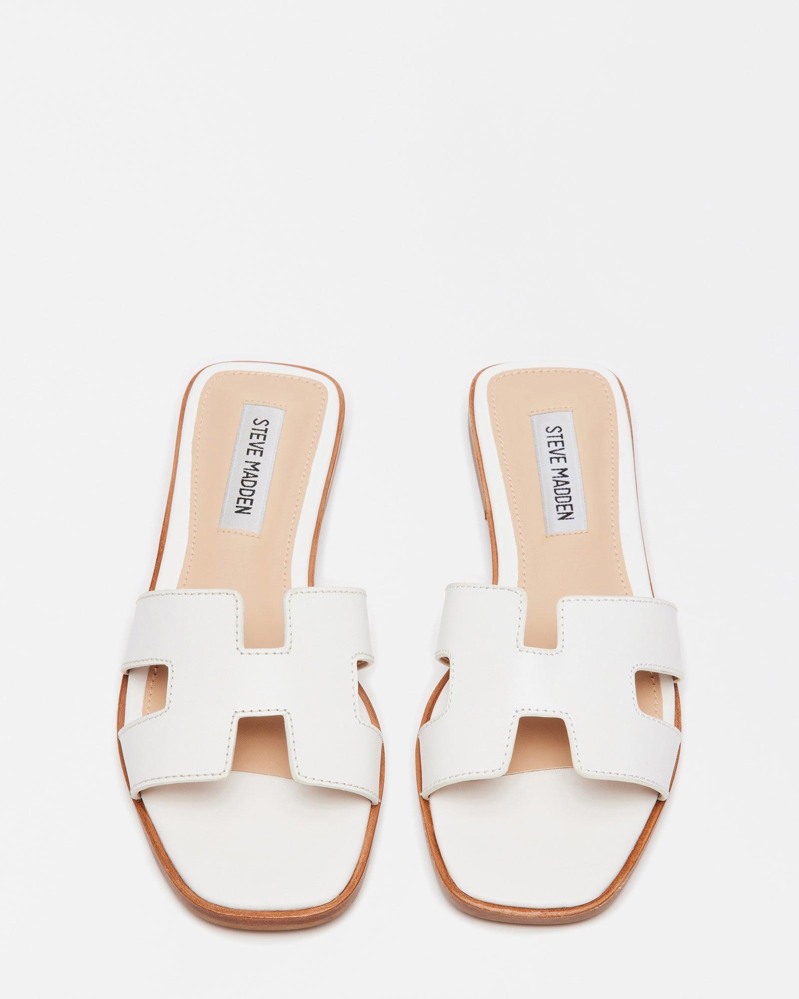 HADYN WHITE LEATHER - SM REBOOTED Female Product Image