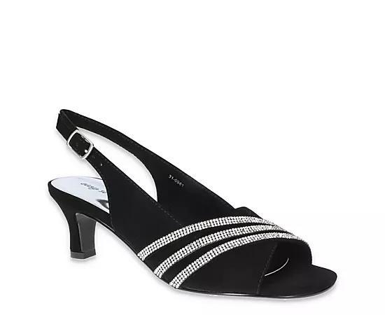 Easy Street Teton Women's Dress Heel Sandals, Size: 7, Black Lamy Product Image