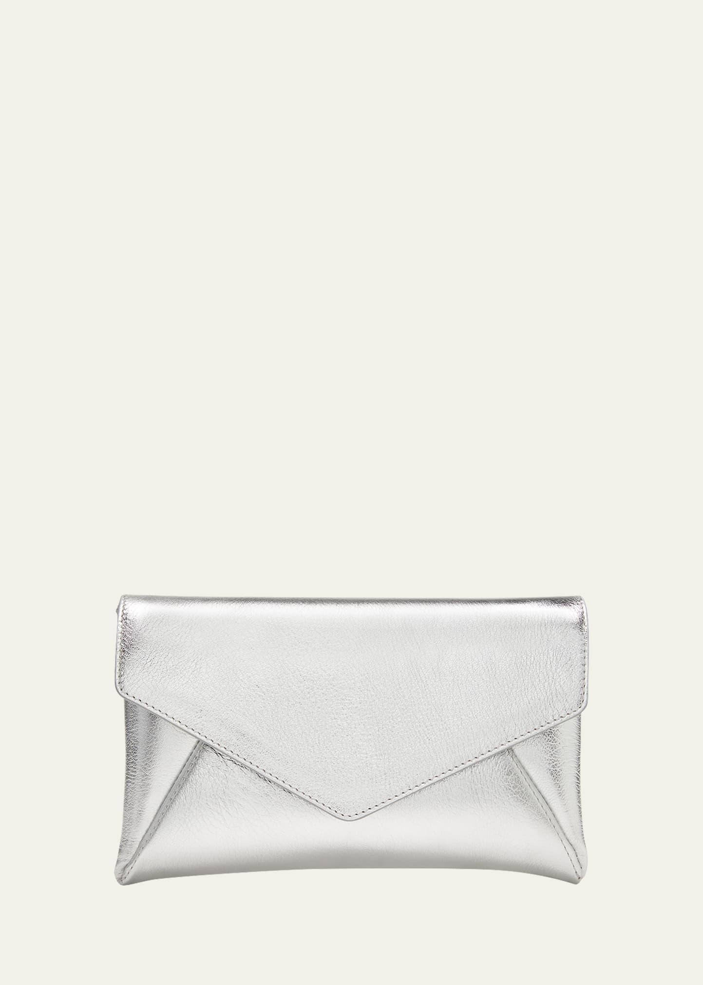 Mini Envelope Metallic Leather Clutch Bag Product Image